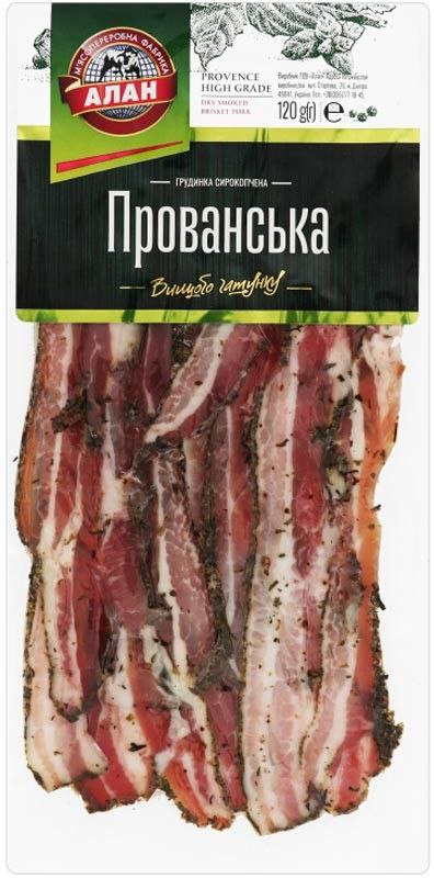 Грудинка Алан Прованська с/к 120г